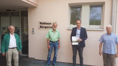 Treffen mit der Brgerinitiative 