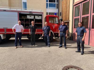 Blaulichttour bei der Feuerwehr Schwbisch Gmnd