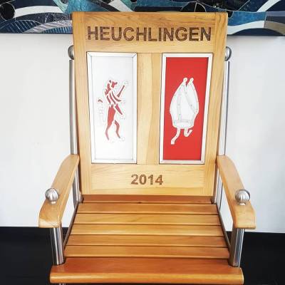 Besuch im Rathaus Heuchlingen bei Brgermeister Peter Lang