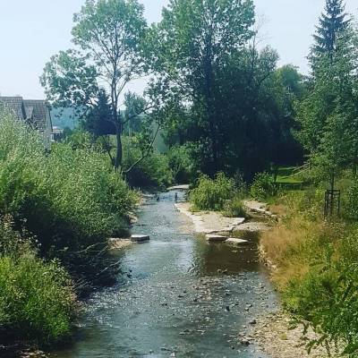 Renaturierte Rems in Hussenhofen