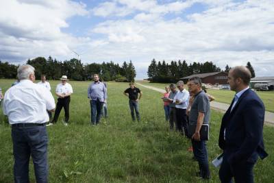 Mit dem Kreisbauernverband auf Pressefahrt