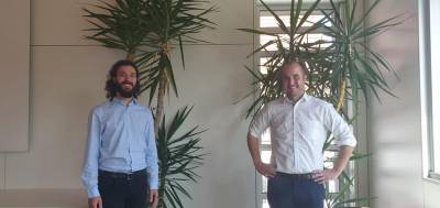 Bei Brgermeister Johannes Schurr in Spraitbach.