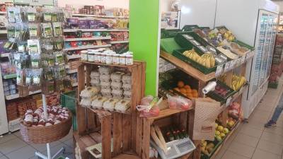 Im Dorfladen Durlangen zum Thema Nahversorgung