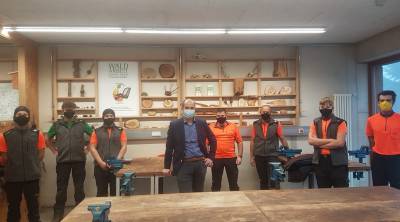 Besuch im Ausbildungszentrum von ForstBW in Gschwend-Hohenohl